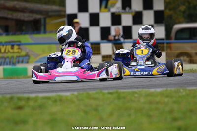 10/10/2021 : 3ème manche du Trophée Kart Ufolep Nouvelle Aquitaine à Layrac (photos Stéphane Agnus) 2021 — karting