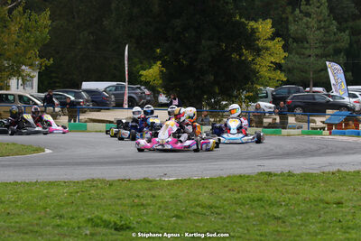 10/10/2021 : 3ème manche du Trophée Kart Ufolep Nouvelle Aquitaine à Layrac (photos Stéphane Agnus) 2021 — karting