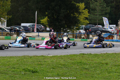 10/10/2021 : 3ème manche du Trophée Kart Ufolep Nouvelle Aquitaine à Layrac (photos Stéphane Agnus) 2021 — karting