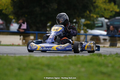 10/10/2021 : 3ème manche du Trophée Kart Ufolep Nouvelle Aquitaine à Layrac (photos Stéphane Agnus) 2021 — karting