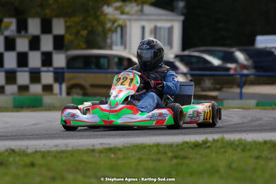 10/10/2021 : 3ème manche du Trophée Kart Ufolep Nouvelle Aquitaine à Layrac (photos Stéphane Agnus) 2021 — karting