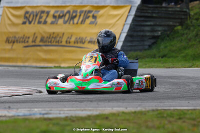 10/10/2021 : 3ème manche du Trophée Kart Ufolep Nouvelle Aquitaine à Layrac (photos Stéphane Agnus) 2021 — karting