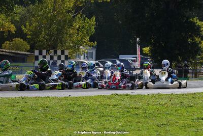10/10/2021 : 3ème manche du Trophée Kart Ufolep Nouvelle Aquitaine à Layrac (photos Stéphane Agnus) 2021 — karting