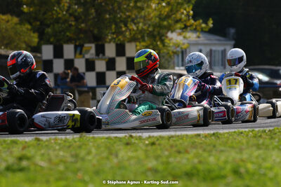 10/10/2021 : 3ème manche du Trophée Kart Ufolep Nouvelle Aquitaine à Layrac (photos Stéphane Agnus) 2021 — karting