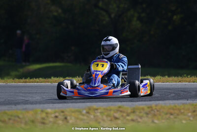 10/10/2021 : 3ème manche du Trophée Kart Ufolep Nouvelle Aquitaine à Layrac (photos Stéphane Agnus) 2021 — karting