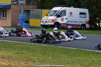 10/10/2021 : 3ème manche du Trophée Kart Ufolep Nouvelle Aquitaine à Layrac (photos Stéphane Agnus) 2021 — karting