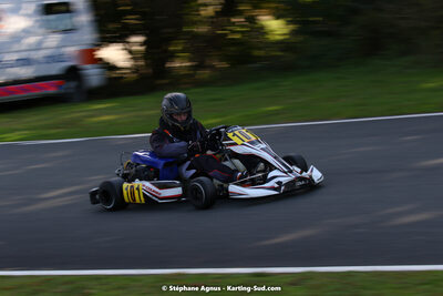 10/10/2021 : 3ème manche du Trophée Kart Ufolep Nouvelle Aquitaine à Layrac (photos Stéphane Agnus) 2021 — karting