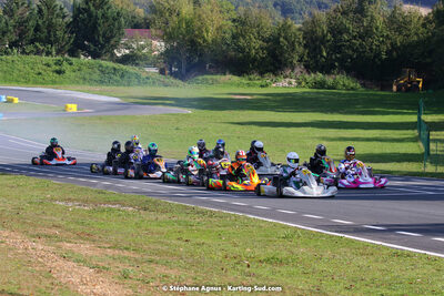 10/10/2021 : 3ème manche du Trophée Kart Ufolep Nouvelle Aquitaine à Layrac (photos Stéphane Agnus) 2021 — karting