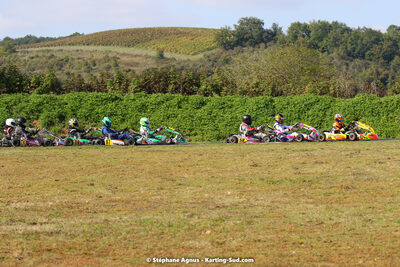 10/10/2021 : 3ème manche du Trophée Kart Ufolep Nouvelle Aquitaine à Layrac (photos Stéphane Agnus) 2021 — karting