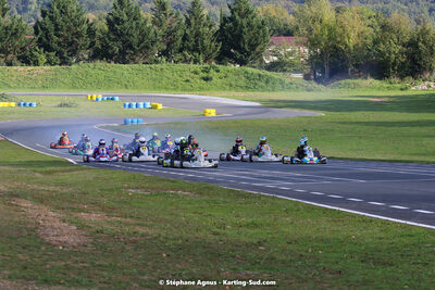 10/10/2021 : 3ème manche du Trophée Kart Ufolep Nouvelle Aquitaine à Layrac (photos Stéphane Agnus) 2021 — karting