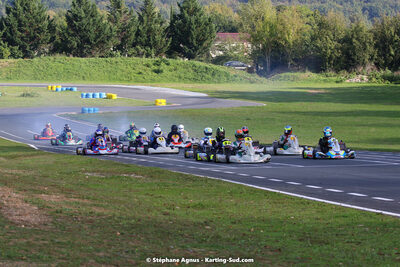 10/10/2021 : 3ème manche du Trophée Kart Ufolep Nouvelle Aquitaine à Layrac (photos Stéphane Agnus) 2021 — karting