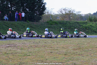10/10/2021 : 3ème manche du Trophée Kart Ufolep Nouvelle Aquitaine à Layrac (photos Stéphane Agnus) 2021 — karting