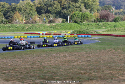 10/10/2021 : 3ème manche du Trophée Kart Ufolep Nouvelle Aquitaine à Layrac (photos Stéphane Agnus) 2021 — karting