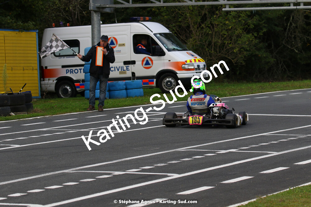10/10/2021 : 3ème manche du Trophée Kart Ufolep Nouvelle Aquitaine à Layrac (photos Stéphane Agnus) 2021 — karting