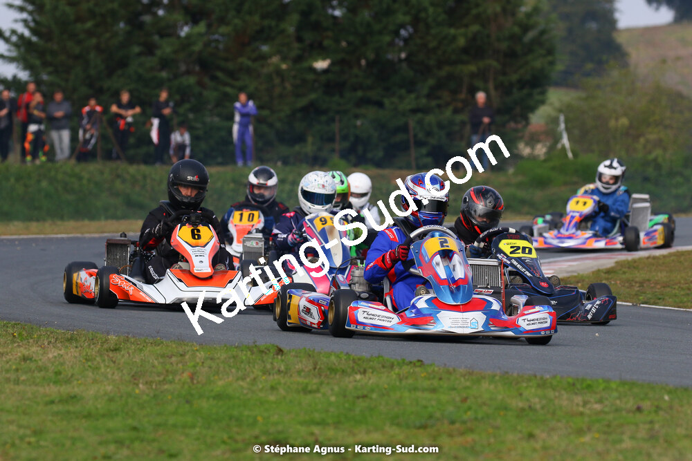 10/10/2021 : 3ème manche du Trophée Kart Ufolep Nouvelle Aquitaine à Layrac (photos Stéphane Agnus) 2021 — karting