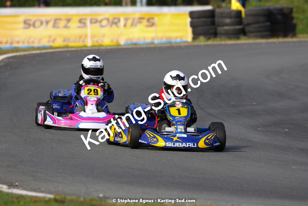 10/10/2021 : 3ème manche du Trophée Kart Ufolep Nouvelle Aquitaine à Layrac (photos Stéphane Agnus) 2021 — karting