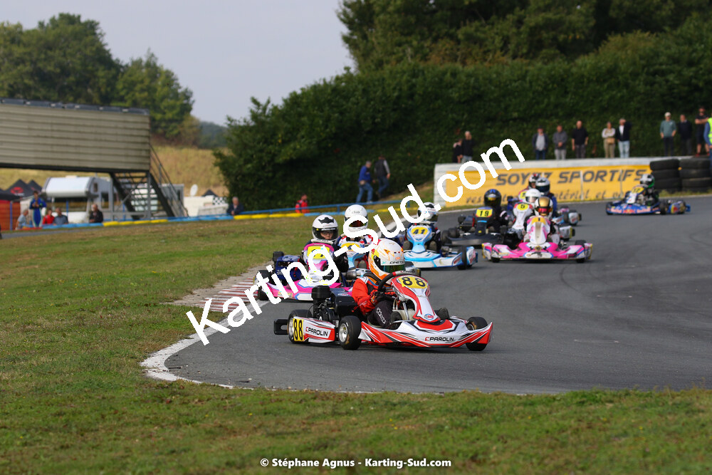10/10/2021 : 3ème manche du Trophée Kart Ufolep Nouvelle Aquitaine à Layrac (photos Stéphane Agnus) 2021 — karting