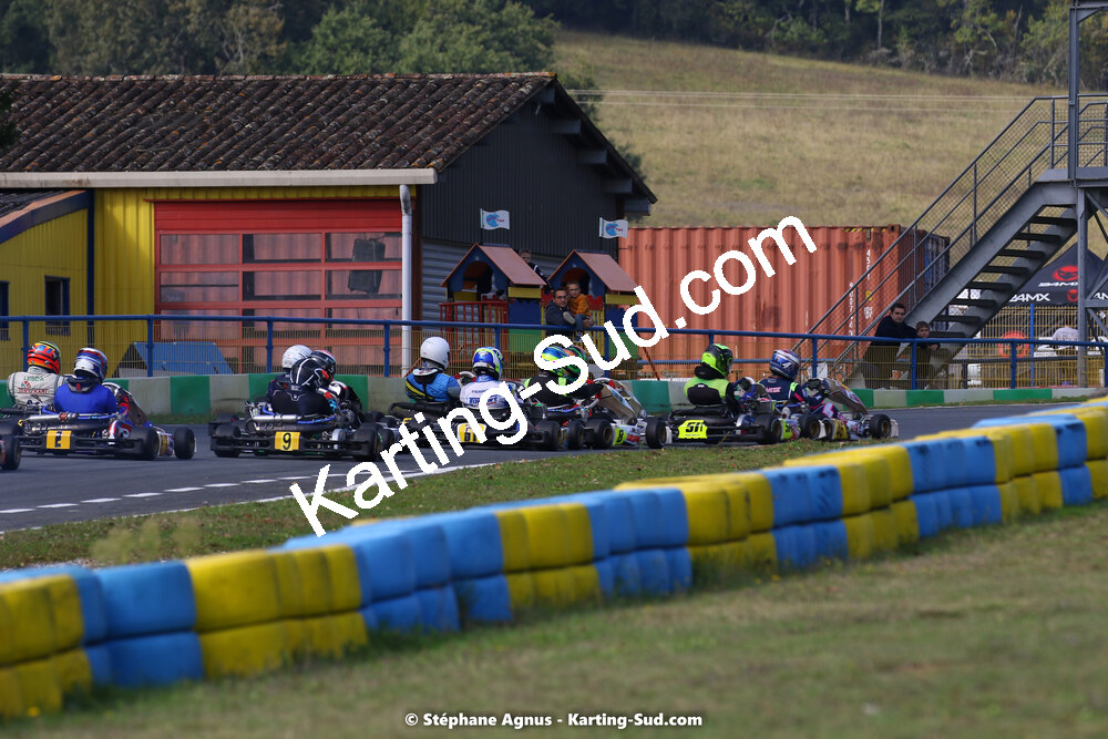 10/10/2021 : 3ème manche du Trophée Kart Ufolep Nouvelle Aquitaine à Layrac (photos Stéphane Agnus) 2021 — karting