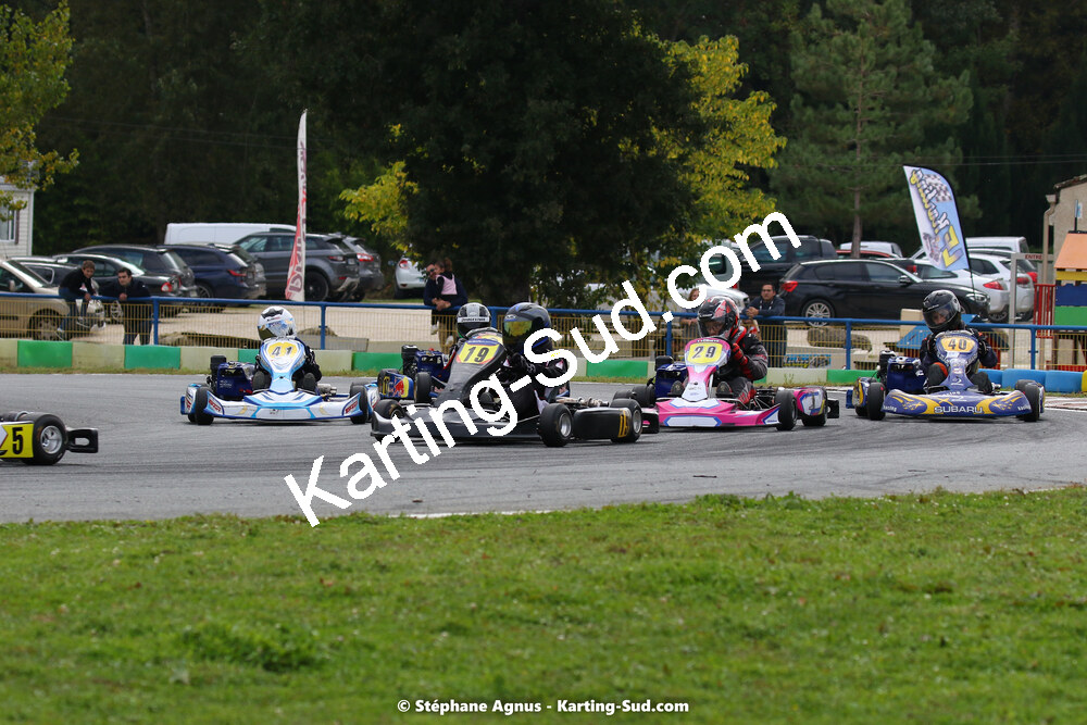 10/10/2021 : 3ème manche du Trophée Kart Ufolep Nouvelle Aquitaine à Layrac (photos Stéphane Agnus) 2021 — karting