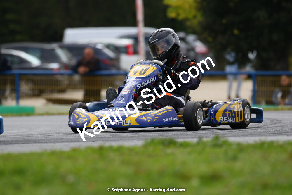 10/10/2021 : 3ème manche du Trophée Kart Ufolep Nouvelle Aquitaine à Layrac (photos Stéphane Agnus) 2021 — karting