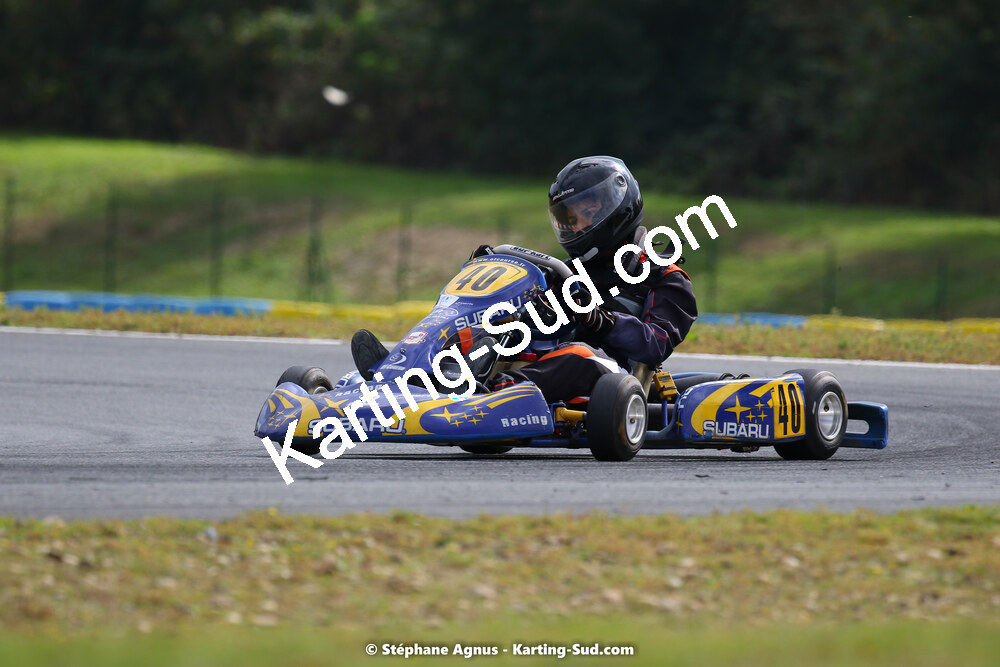 10/10/2021 : 3ème manche du Trophée Kart Ufolep Nouvelle Aquitaine à Layrac (photos Stéphane Agnus) 2021 — karting