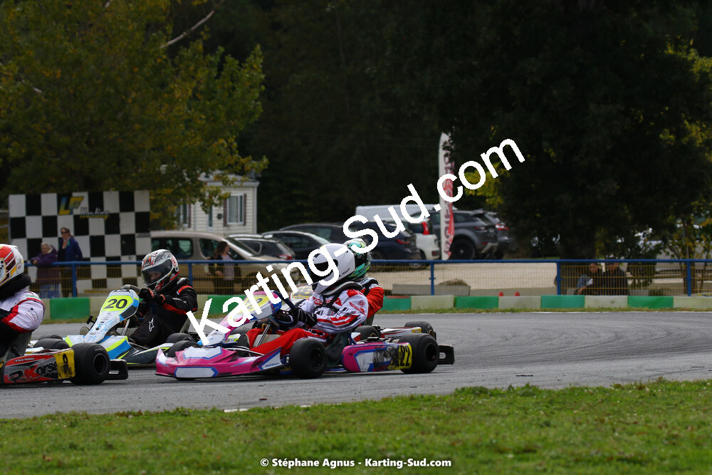 10/10/2021 : 3ème manche du Trophée Kart Ufolep Nouvelle Aquitaine à Layrac (photos Stéphane Agnus) 2021 — karting