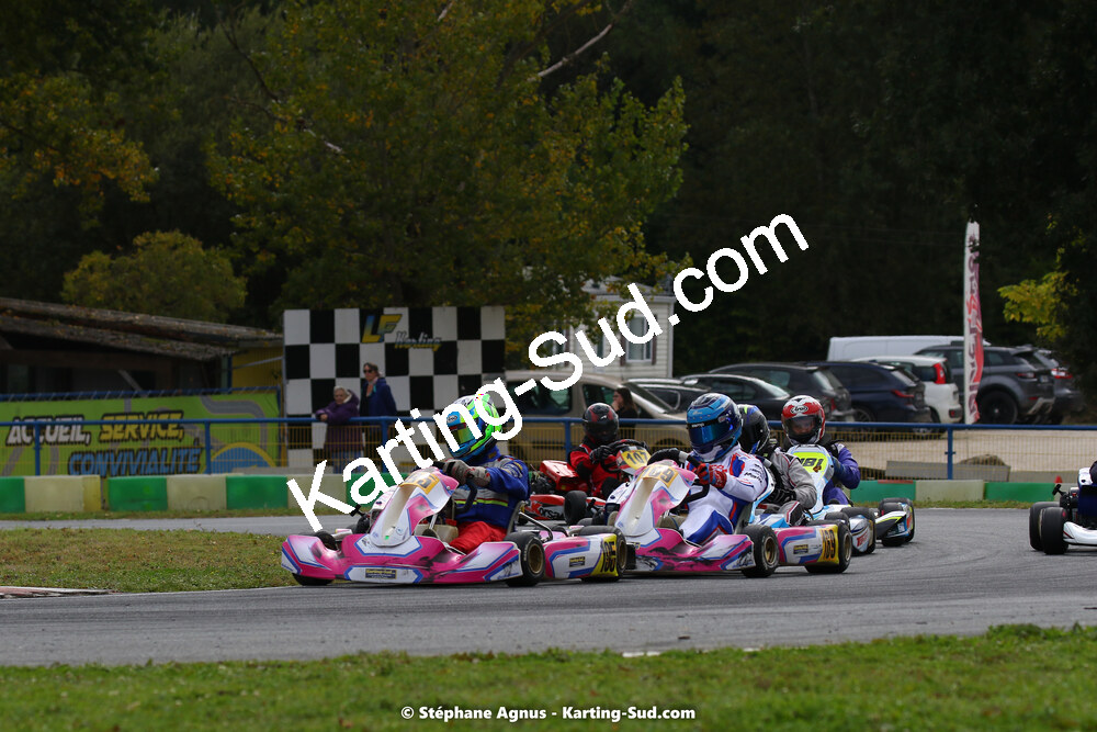 10/10/2021 : 3ème manche du Trophée Kart Ufolep Nouvelle Aquitaine à Layrac (photos Stéphane Agnus) 2021 — karting