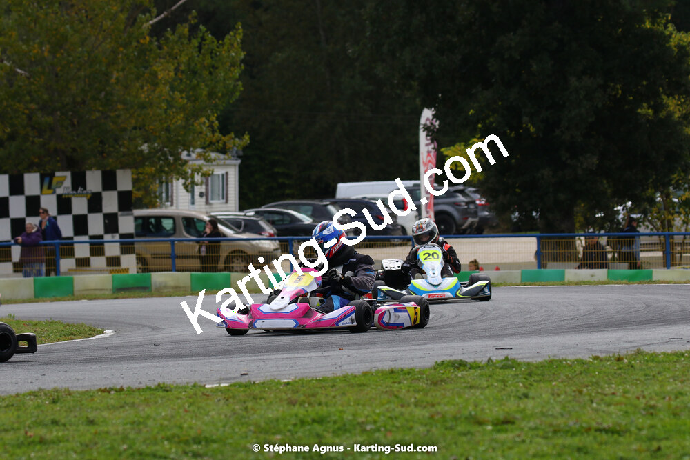 10/10/2021 : 3ème manche du Trophée Kart Ufolep Nouvelle Aquitaine à Layrac (photos Stéphane Agnus) 2021 — karting