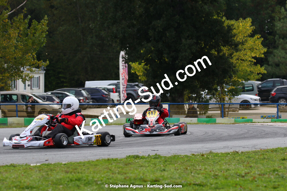 10/10/2021 : 3ème manche du Trophée Kart Ufolep Nouvelle Aquitaine à Layrac (photos Stéphane Agnus) 2021 — karting