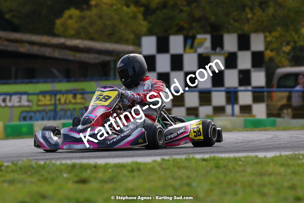 10/10/2021 : 3ème manche du Trophée Kart Ufolep Nouvelle Aquitaine à Layrac (photos Stéphane Agnus) 2021 — karting