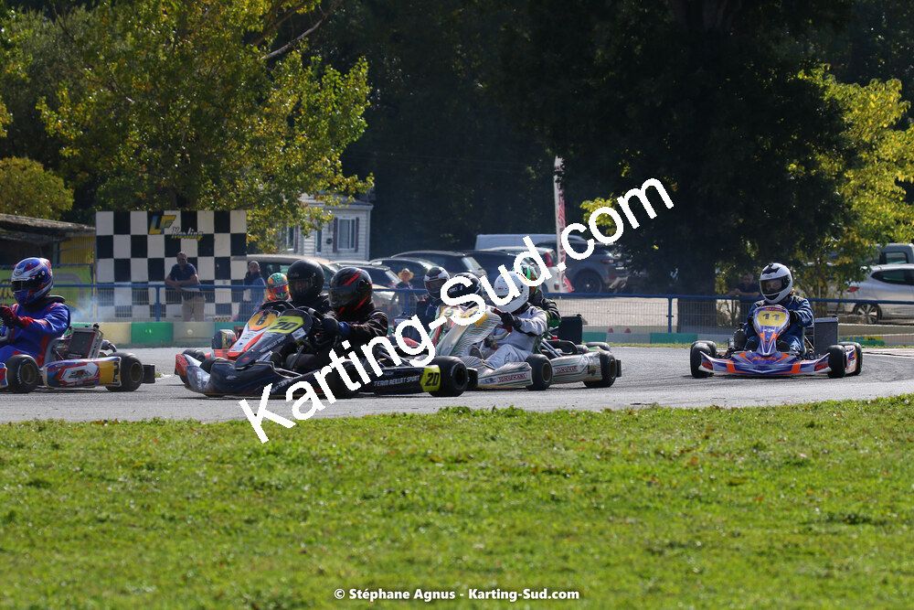 10/10/2021 : 3ème manche du Trophée Kart Ufolep Nouvelle Aquitaine à Layrac (photos Stéphane Agnus) 2021 — karting