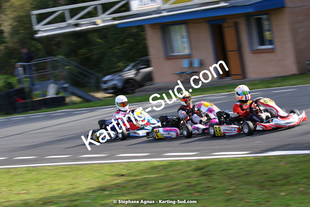 10/10/2021 : 3ème manche du Trophée Kart Ufolep Nouvelle Aquitaine à Layrac (photos Stéphane Agnus) 2021 — karting