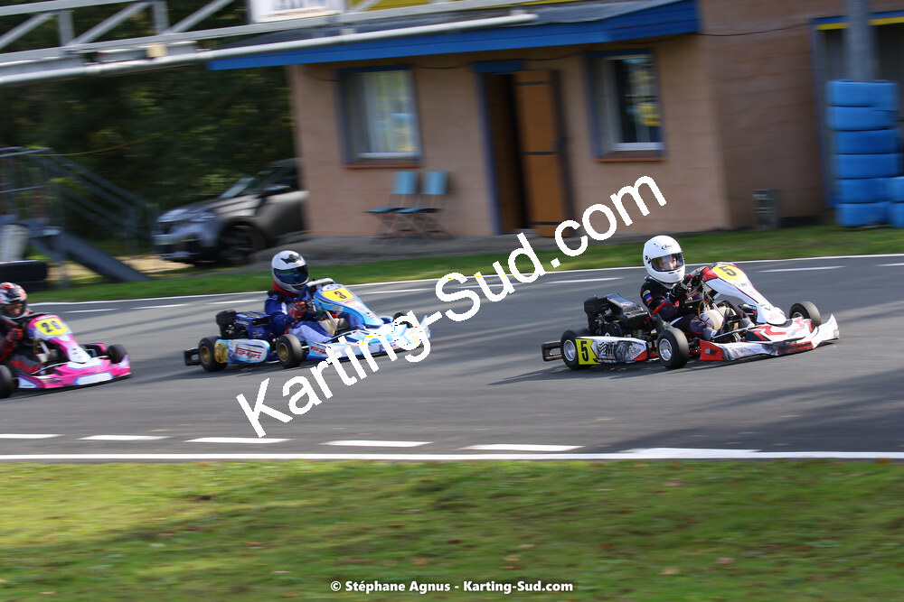 10/10/2021 : 3ème manche du Trophée Kart Ufolep Nouvelle Aquitaine à Layrac (photos Stéphane Agnus) 2021 — karting