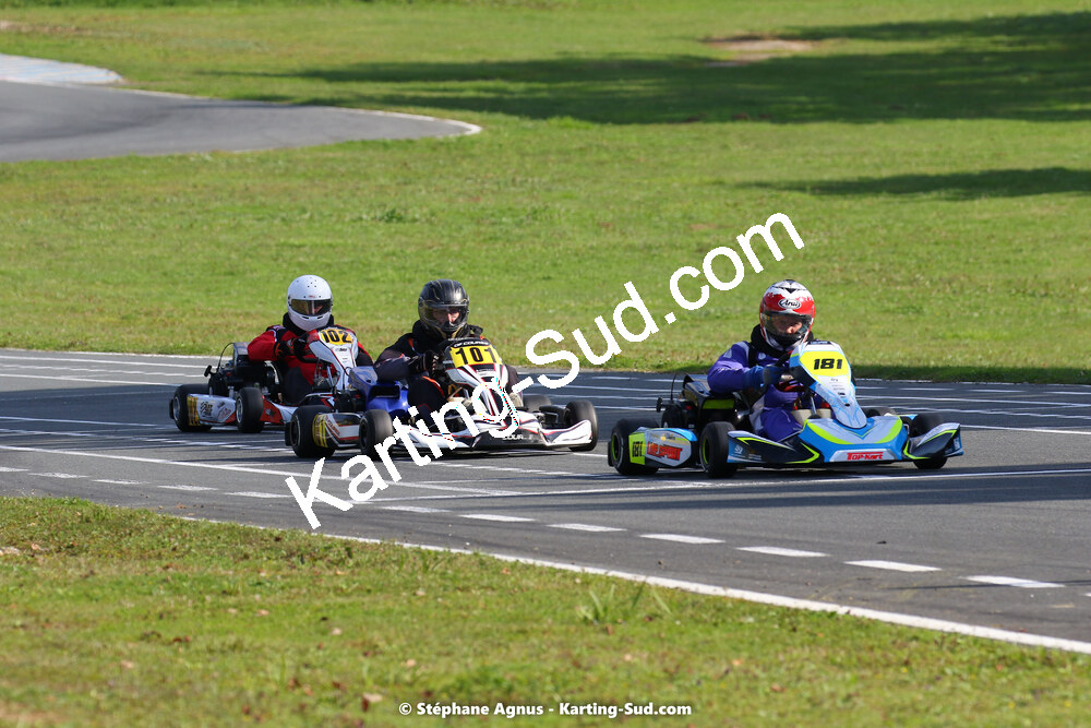 10/10/2021 : 3ème manche du Trophée Kart Ufolep Nouvelle Aquitaine à Layrac (photos Stéphane Agnus) 2021 — karting