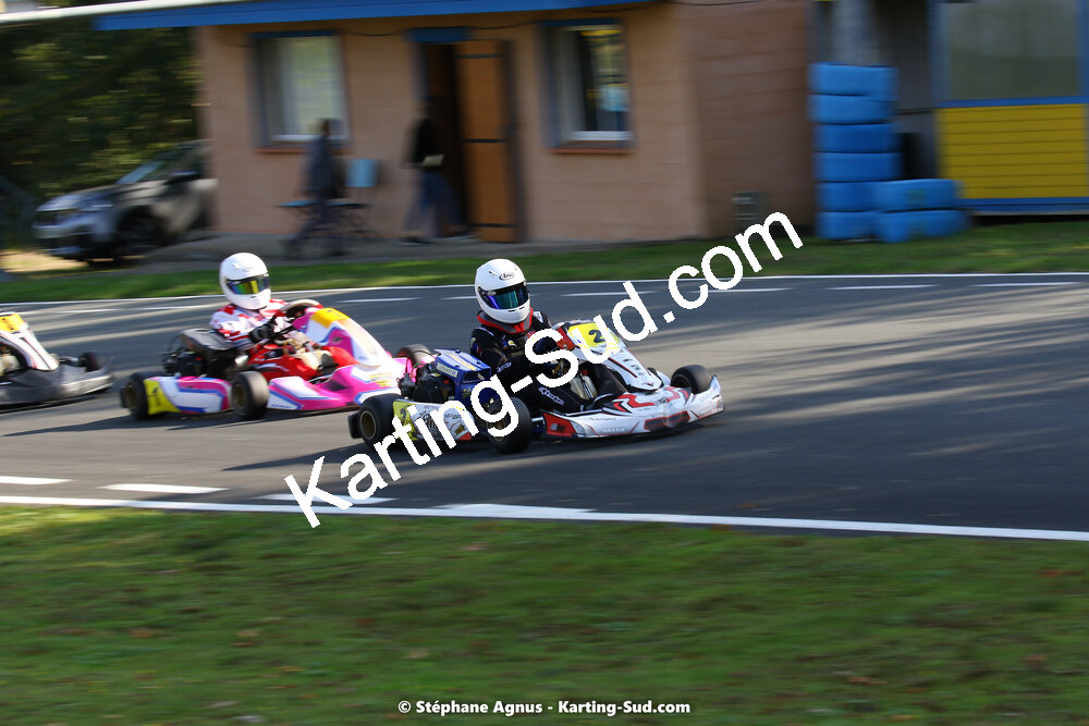 10/10/2021 : 3ème manche du Trophée Kart Ufolep Nouvelle Aquitaine à Layrac (photos Stéphane Agnus) 2021 — karting