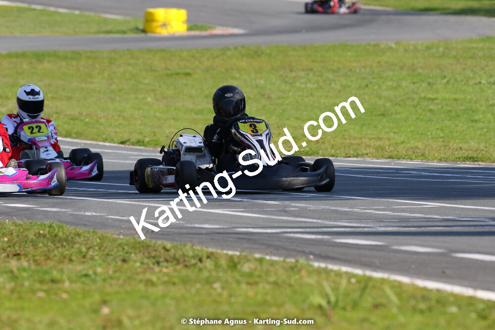 10/10/2021 : 3ème manche du Trophée Kart Ufolep Nouvelle Aquitaine à Layrac (photos Stéphane Agnus) 2021 — karting