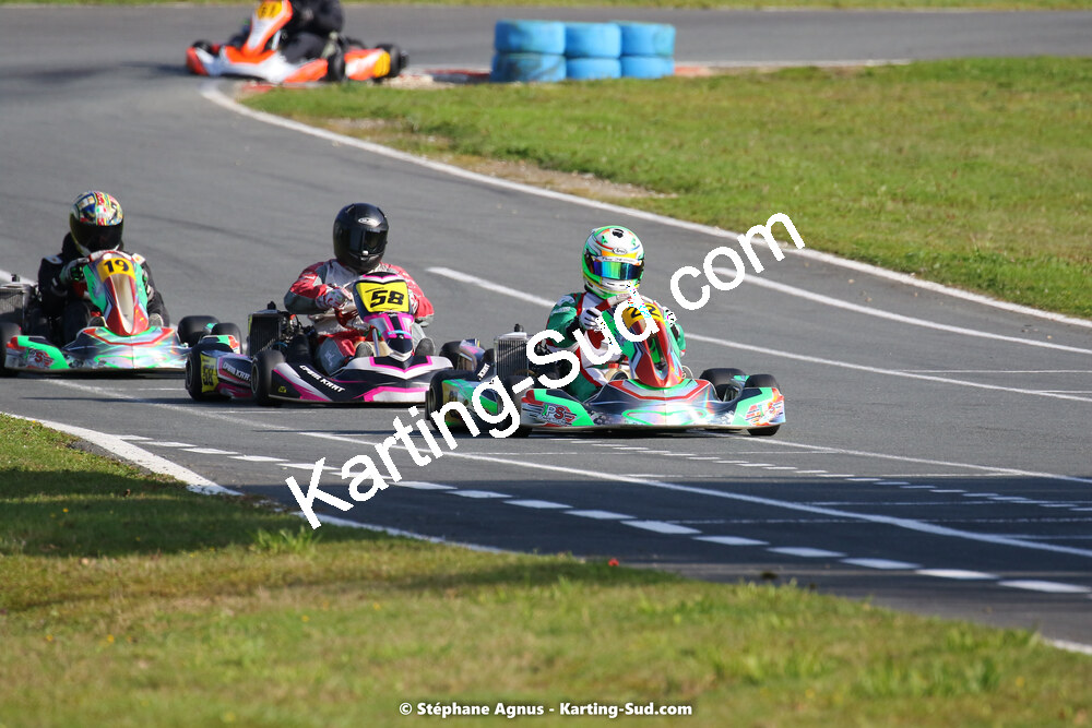 10/10/2021 : 3ème manche du Trophée Kart Ufolep Nouvelle Aquitaine à Layrac (photos Stéphane Agnus) 2021 — karting