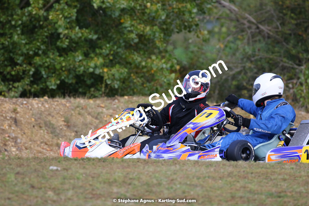 10/10/2021 : 3ème manche du Trophée Kart Ufolep Nouvelle Aquitaine à Layrac (photos Stéphane Agnus) 2021 — karting
