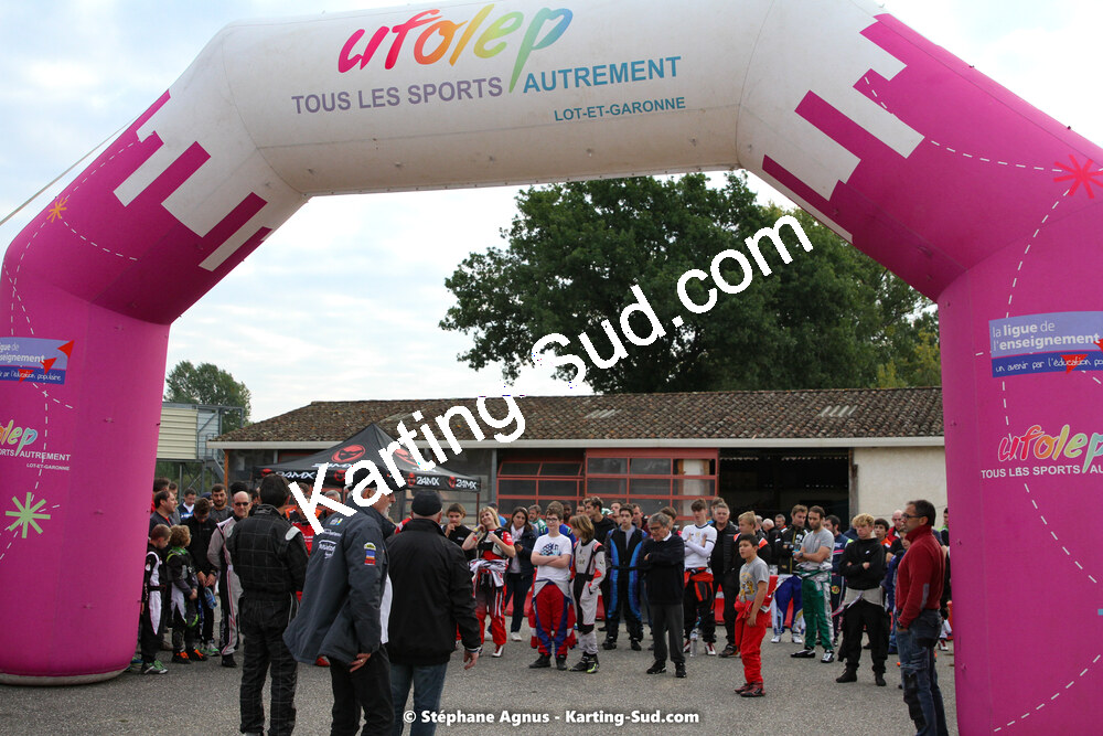 10/10/2021 : 3ème manche du Trophée Kart Ufolep Nouvelle Aquitaine à Layrac (photos Stéphane Agnus) 2021 — karting