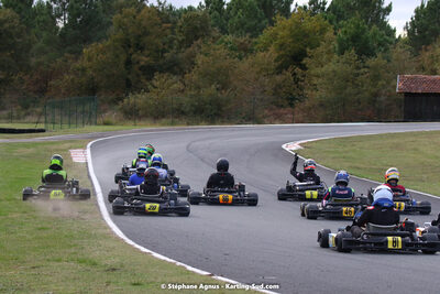 07/11/2021 : 4ème manche du Trophée Kart Ufolep Nouvelle Aquitaine à Biscarrosse (photos Stéphane Agnus) 2021 — karting