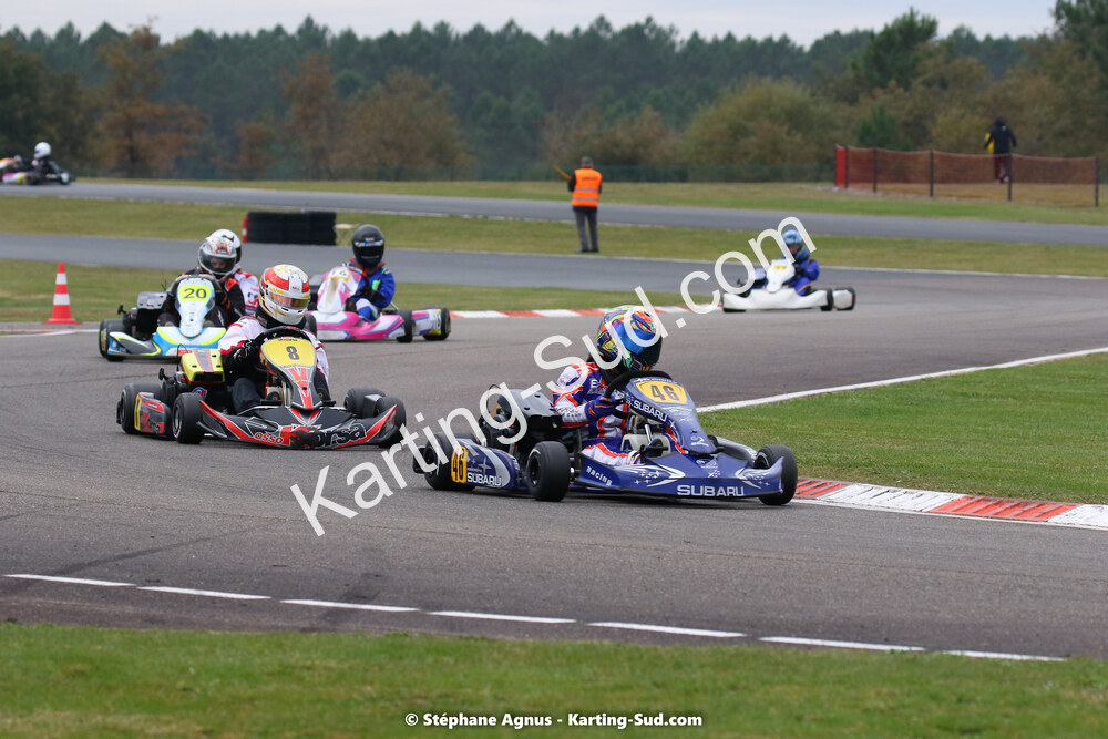 07/11/2021 : 4ème manche du Trophée Kart Ufolep Nouvelle Aquitaine à Biscarrosse (photos Stéphane Agnus) 2021 — karting