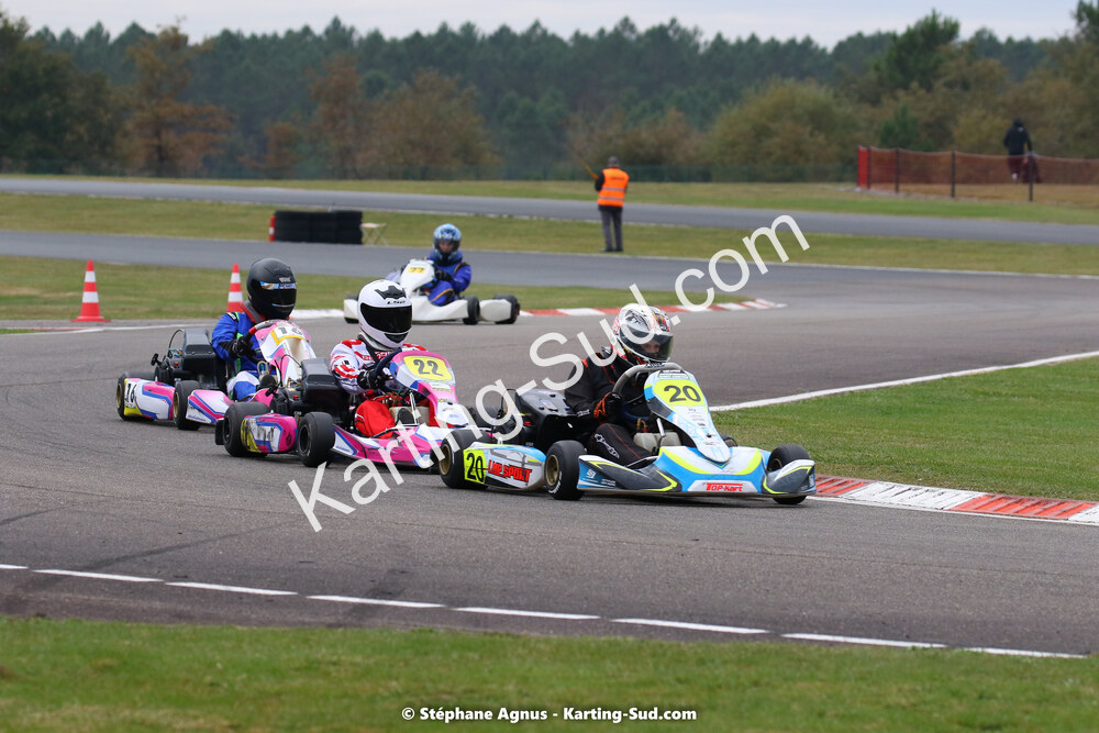 07/11/2021 : 4ème manche du Trophée Kart Ufolep Nouvelle Aquitaine à Biscarrosse (photos Stéphane Agnus) 2021 — karting
