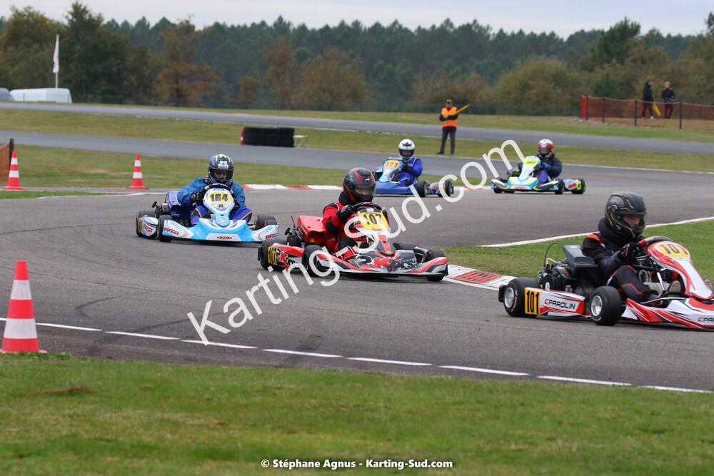 07/11/2021 : 4ème manche du Trophée Kart Ufolep Nouvelle Aquitaine à Biscarrosse (photos Stéphane Agnus) 2021 — karting