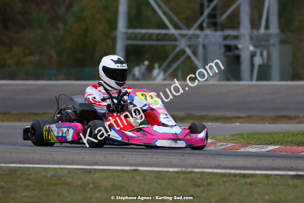 07/11/2021 : 4ème manche du Trophée Kart Ufolep Nouvelle Aquitaine à Biscarrosse (photos Stéphane Agnus) 2021 — karting