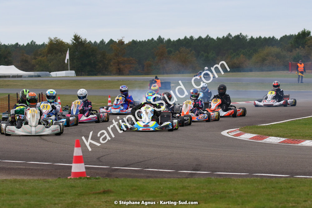 07/11/2021 : 4ème manche du Trophée Kart Ufolep Nouvelle Aquitaine à Biscarrosse (photos Stéphane Agnus) 2021 — karting