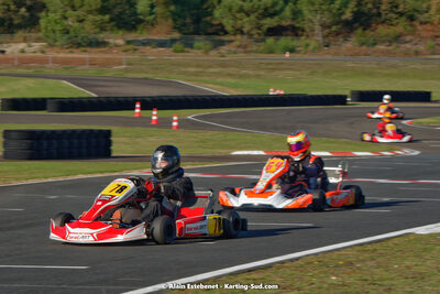 07/11/2021 : 4ème manche du Trophée Kart Ufolep Nouvelle Aquitaine à Biscarrosse (photos Alain Estebenet) 2021 — karting