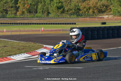 07/11/2021 : 4ème manche du Trophée Kart Ufolep Nouvelle Aquitaine à Biscarrosse (photos Alain Estebenet) 2021 — karting
