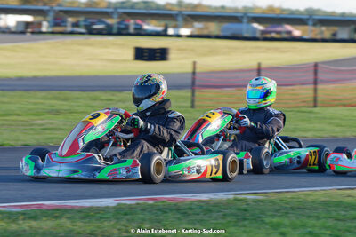07/11/2021 : 4ème manche du Trophée Kart Ufolep Nouvelle Aquitaine à Biscarrosse (photos Alain Estebenet) 2021 — karting
