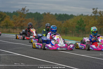 07/11/2021 : 4ème manche du Trophée Kart Ufolep Nouvelle Aquitaine à Biscarrosse (photos Alain Estebenet) 2021 — karting