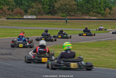 07/11/2021 : 4ème manche du Trophée Kart Ufolep Nouvelle Aquitaine à Biscarrosse (photos Alain Estebenet) 2021 — karting